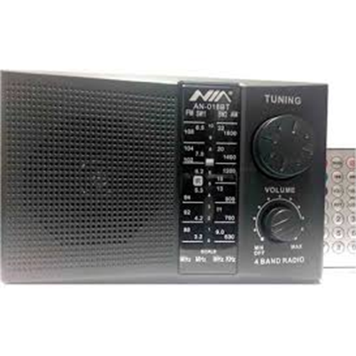 RADIO FM/AM NIA DE CABLE Y RECARGABLE REF: AN-018BT