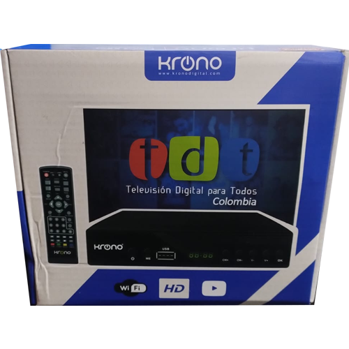 TDT KRONO COMBO COMPLETO (DECO+CONTROL+ANTENA+PILAS)