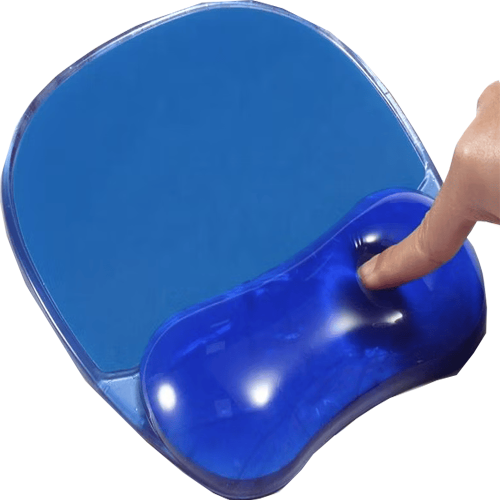 PADMOUSE CON ALMOHADA DE SILICONA PARA APOYAR MOUSE DEL COMPUTADOR