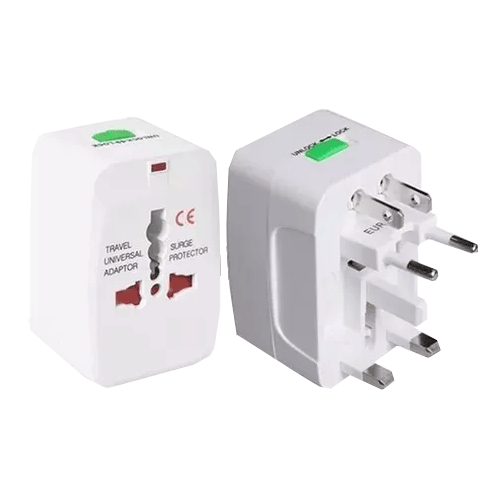 ADAPTADOR DE TOMA EUROPEO/AMERICANO 2 CABEZALES