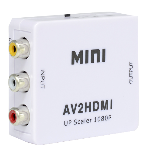 ADAPTADOR HDMI (SALIDA), AV (ENTRADA), PARA JUEGOS