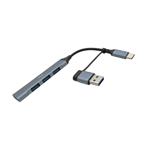 ADAPTADOR HUB XUE TIPO USB/C CON 3 PUERTOS USB 2.0 Y 1 PUERTO USB 3.0