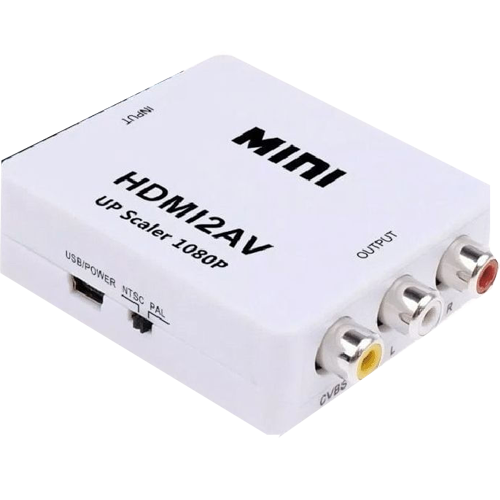 ADAPTADOR AV (SALIDA), HDMI (ENTRADA), PARA TELEVISORES VIEJOS