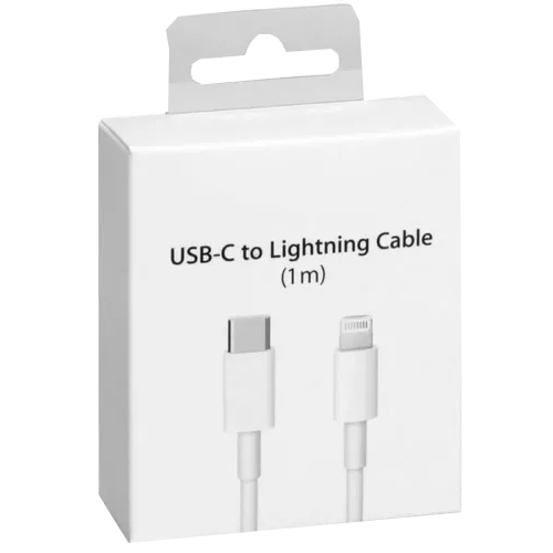 CABLE DE DATOS TIPO C A IPHONE 1 METRO