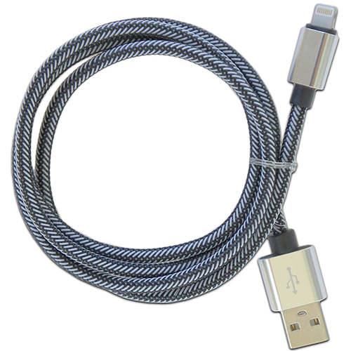 CABLE DE DATOS EBS TIPO IPHONE DE 1 METRO TIPO CORDON