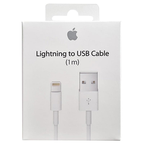 CABLE DE DATOS IPHONE CON PUERTO USB A IPHONE (MQGJ2ZM/A) 1 METRO
