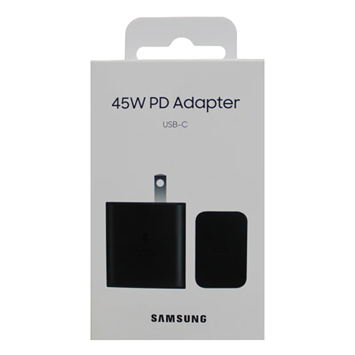CARGADOR SAMSUNG DE 45W TIPO C A C CARGA RAPIDA REPLICA
