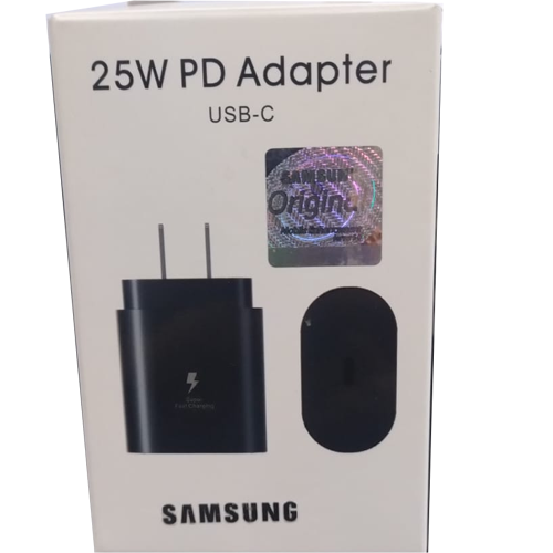 CABEZAL DE CARGA SAMSUNG DE 25W TIPO C REPLICA