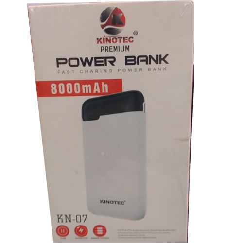 POWERBANK KINOTEC DE 8000MAH (USB-C-V8) REF: KN-07