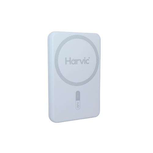 POWERBANK + CARGA MAGNETICA HARVIC DE 5000mAh / 22.5 WATTS REF: PBM-634