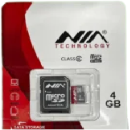 MEMORIA MICRO SD NIA 4GB
