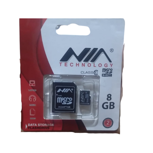 MEMORIA MICRO SD NIA 8GB