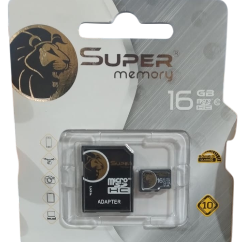 MEMORIA MICRO SD SUPER MEMORY DE 16GB