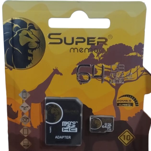 MEMORIA MICRO SD SUPER MEMORY DE 64GB